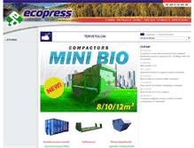 Tablet Screenshot of fi.ecopressgroup.com