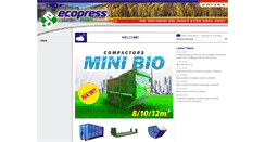 Desktop Screenshot of ecopressgroup.com
